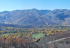 Panoramw of the Wasatch Mountains from Summit County
