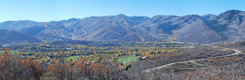 Panoramw of the Wasatch Mountains from Summit County