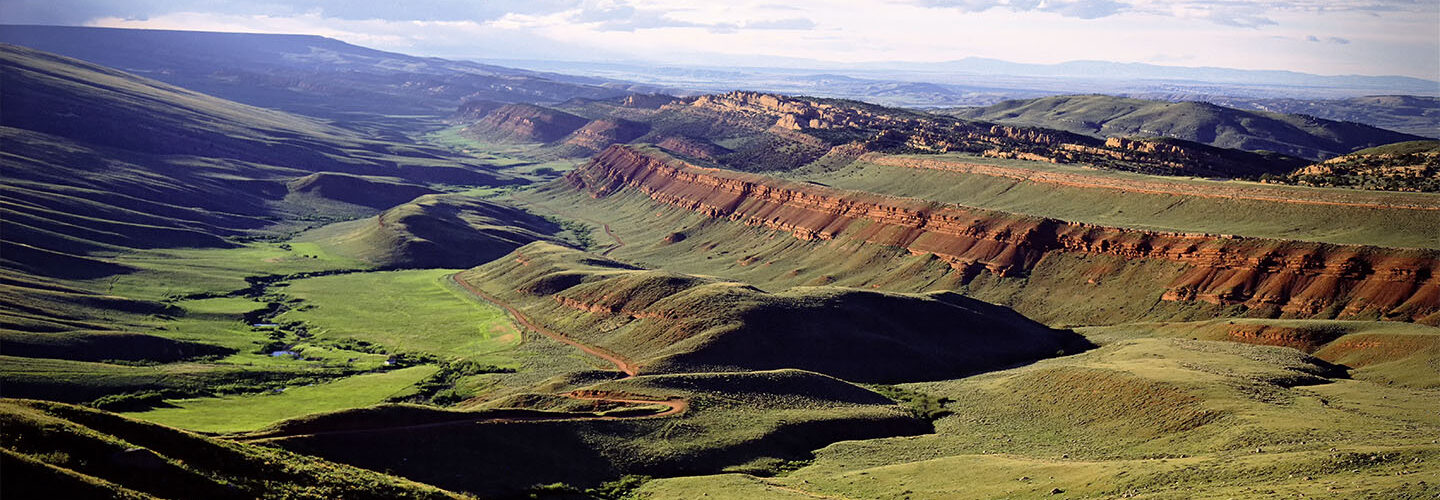 On my MTB Road Trip to Lander, WY, I passed through this Red Canyon Scenic Overlook