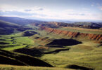 On my MTB Road Trip to Lander, WY, I passed through this Red Canyon Scenic Overlook